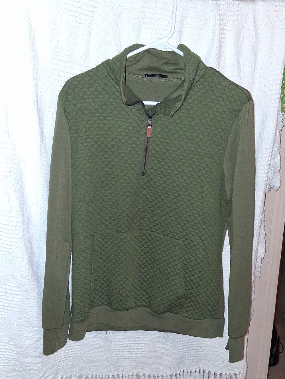 Quilted Pullover